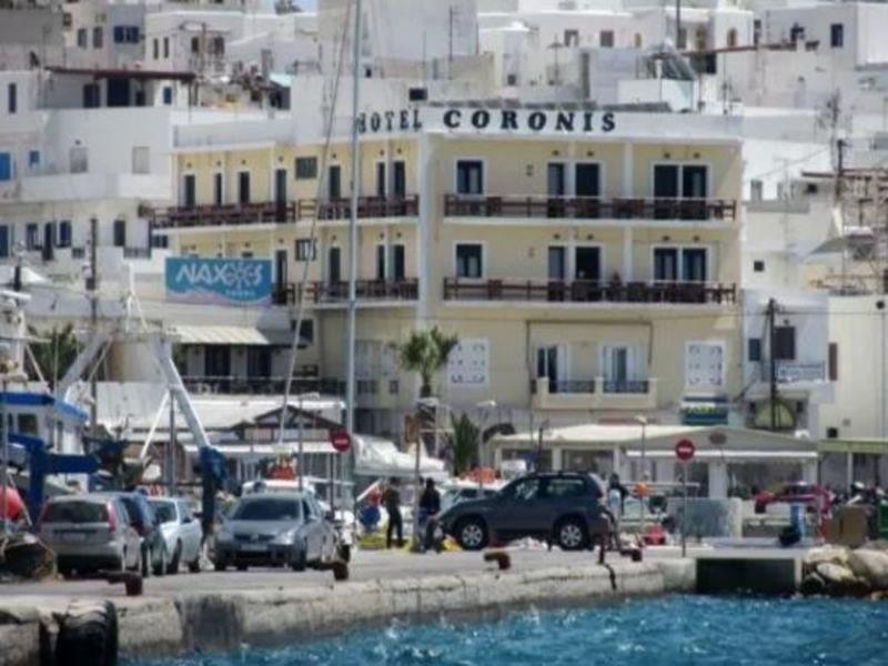 Naxos City Hotel Coronis מראה חיצוני תמונה