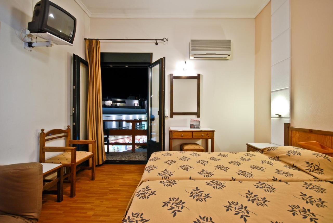 Naxos City Hotel Coronis מראה חיצוני תמונה