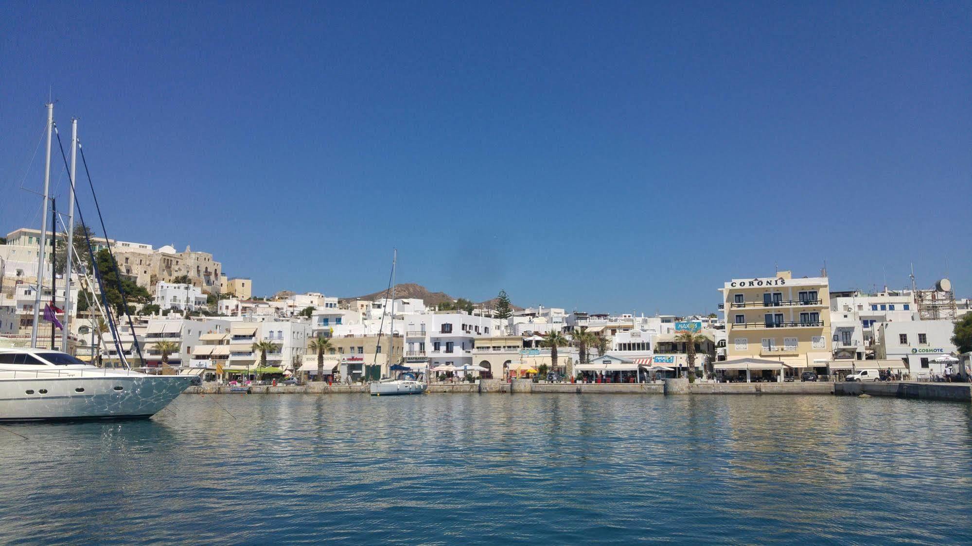 Naxos City Hotel Coronis מראה חיצוני תמונה